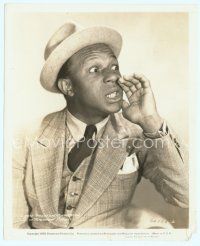 6m165 EDDIE ANDERSON 8x10 still '39 great portrait of Rochester with his hand to his mouth!