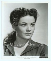 6m203 GENE TIERNEY 8x10 still '41 super young portrait of the sexy star from Belle Starr!