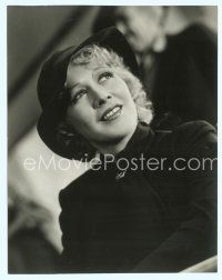 6m209 GLADYS GEORGE candid 7x9 still '37 great head & shoulders close up from Madame X!