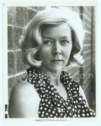 6m210 GLORIA GRAHAME 8x10 still '71 close up in polkadot top as Selma from Chandler!