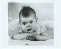 6m212 GRACE KELLY 7x9.25 news photo '54 super cute close up of the actress at six months old!