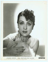 6m220 GYPSY ROSE LEE 8x10 still '37 sexy close up of the star with fur billed as Louise Hovick!