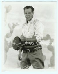 6m236 JACK HOLT 8x10 still '30s great full-length portrait wearing gunbelt by Gene Robert Richee!