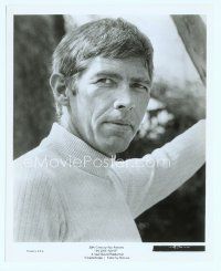 6m242 JAMES COBURN 8x10 still '73 cool close up wearing turtleneck from In Like Flint!