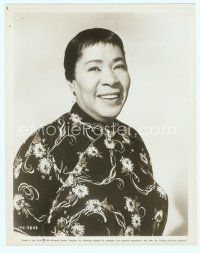 6m279 JUANITA HALL 8x10.25 still '61 great close up smiling portrait wearing cool kimono!