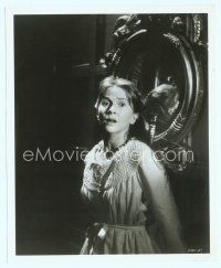 6m285 JULIE HARRIS 8x10 still '63 terrified close up with back against wall from The Haunting!