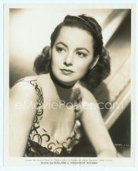 6m401 OLIVIA DE HAVILLAND 8x10 still '46 close up from To Each His Own by A.L. Whitey Schafer!