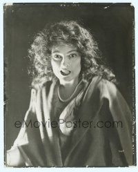 6m422 PRISCILLA DEAN 8x10 still '20 great close up enraged portrait from Outside the Law!