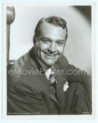 6m429 RED SKELTON 8x10 still '40s great close portrait of the comedian smiling really big!