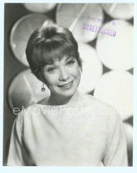 6m461 SHIRLEY MACLAINE deluxe 7.5x9.5 still '61 great smiling head & shoulders portrait!