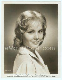 6m491 TUESDAY WELD 8x10.25 still '59 great head & shoulders portrait of the pretty young actress!