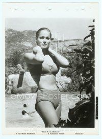 6m495 URSULA ANDRESS key book still '63 sexiest portrait in two-piece bikini from Fun in Acapulco!