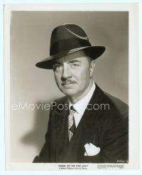 6m525 WILLIAM POWELL 8x10 still '47 great close up in suit & fedora from Song of the Thin Man!