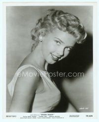 6m534 YVONNE LIME 8x10 still '58 close up of the pretty blonde from Speed Crazy!