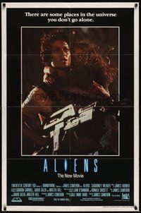 6p038 ALIENS int'l 1sh '86 James Cameron, there are some places in the universe you don't go alone!