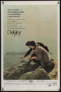 6p215 CHARLY 1sh R70s super low IQ Cliff Robertson is turned into a genius and back again!