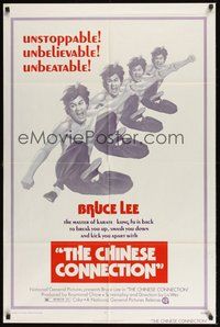 6p226 CHINESE CONNECTION 1sh '73 Lo Wei's Jing Wu Men, kung fu master Bruce Lee!