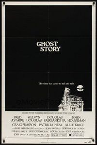 6p384 GHOST STORY 1sh '81 time has come to tell the tale, from Peter Straub's best-seller!
