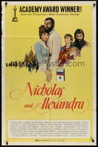6p636 NICHOLAS & ALEXANDRA AA style 1sh '72 Czars & the end of the Russian aristocracy!