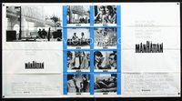 6r057 MANHATTAN int'l 1-stop poster '79 Woody Allen, Mariel Hemingway, great images!