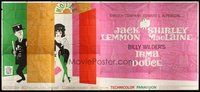 6r020 IRMA LA DOUCE 24sh '63 Billy Wilder, great art of Shirley MacLaine & Jack Lemmon!