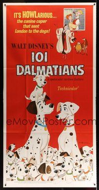 6r048 ONE HUNDRED & ONE DALMATIANS 3sh R69 most classic Walt Disney canine family cartoon!