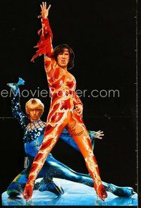 6r002 BLADES OF GLORY signed lobby display '07 by Will Ferrell & Jon Heder!