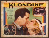 6r087 KLONDIKE 1/2sh '32 romantic close up of Lyle Talbot about to kiss pretty Thelma Todd!