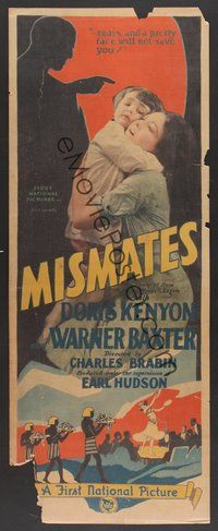 6r107 MISMATES insert '26 tears and a pretty face will not save Doris Kenyon from going to jail!