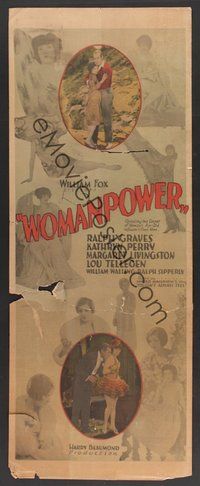 6r116 WOMANPOWER insert '26 rich Ralph Graves gets a real job and becomes a man and finds love!