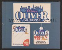 6r215 OLIVER & COMPANY special 16x20 '88 concept artwork for product tie-ins!
