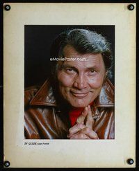 6r178 JACK PALANCE special 16x20 still '76 great close up TV Guide cover portrait!