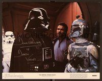 6s014 EMPIRE STRIKES BACK signed color 11x14 still #6 '80 by BOTH Darth Vader AND Boba Fett!