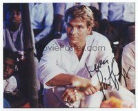 6s356 PATRICK SWAYZE signed color 8x10 REPRO still '03 close portrait wearing all white!