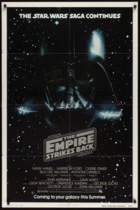 6s030 EMPIRE STRIKES BACK signed advance 1sh '80 by David Prowse, who was the man in the Vader suit