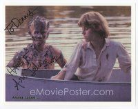6s250 ARI LEHMAN signed color 8x10 REPRO still '00s as the first Jason in Friday the 13th!