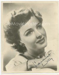 6s190 LARAINE DAY signed deluxe 8x10 still '47 close portrait of the beautiful actress!