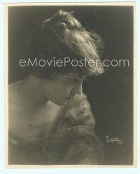6s196 LOIS WILSON signed deluxe 8x10 still '20s the beautiful actress/director by Carpenter!