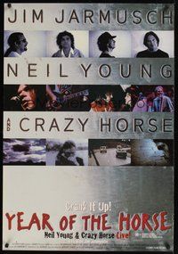 6t162 YEAR OF THE HORSE Aust 1sh '98 Neil Young cranks it up, Jim Jarmusch, rock & roll!