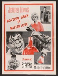 6t031 NUTTY PROFESSOR Canadian '63 wacky Jerry Lewis directs & stars w/pretty Stella Stevens!