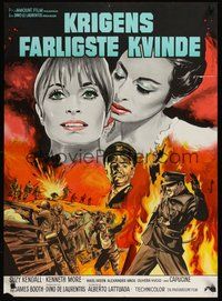 6t503 FRAULEIN DOKTOR Danish '69 Suzy Kendall, World War I, espionage that begins with a kiss!
