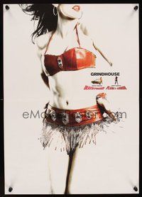 6t334 GRINDHOUSE two-sided Japanese 14x20 '07 Rodriguez & Tarantino, Planet Terror & Death Proof!