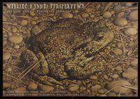 6t448 WIDZIEC Z INNEJ PERSPEKTYWY Polish 27x38 '99 Wieslaw Walkuski artwork of toad!