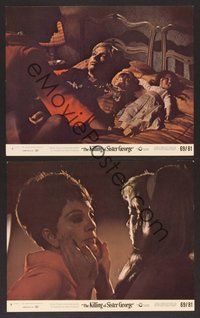 6v296 KILLING OF SISTER GEORGE 2 8x10 stills '69 Susannah York in lesbian triangle, Robert Aldrich!