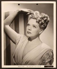 6v001 ALICE FAYE 12 8x10 stills '30s-40s great sexy images from many of her roles!