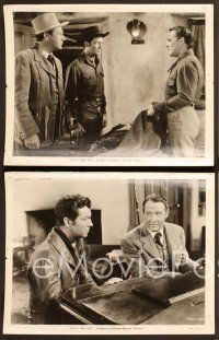 6v825 BILLY THE KID 4 8x10 stills '41 Robert Taylor as the most notorious outlaw in the West!