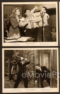 6v540 GENIUS AT WORK 7 8x10 stills '46 Bela Lugosi with axe, Brown & Carney are nutty sleuths!