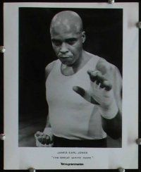 6v439 GREAT WHITE HOPE 8 8x10s '70 James Earl Jones as Jack Johnson, stage play!