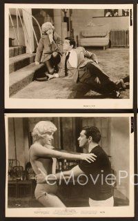 6v767 LET'S MAKE LOVE 5 8x10 stills '60 images of super sexy Marilyn Monroe & Yves Montand!