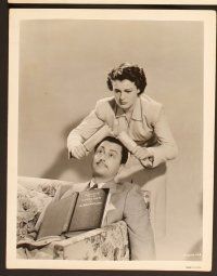 6v557 MARRIED BACHELOR 7 8x10.25 stills '41 author Robert Young & fake wife Ruth Hussey